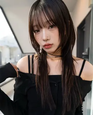 ロング カラー 透明感カラー🫧 CHIHIROのヘアスタイル