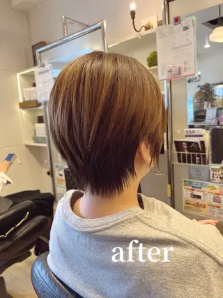 ショート 矢崎 身江子のヘアスタイル