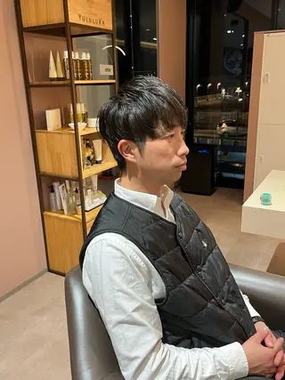 ショート デュークラソル所属・坂本 翔のヘアスタイル