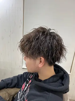 パーマ メンズ イシジマ タカナリのヘアスタイル