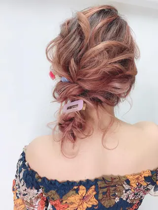 ミディアム 可児 令路のヘアスタイル