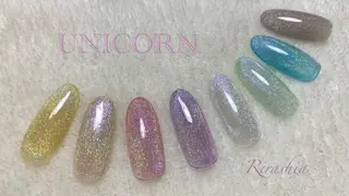 ネイル うる艶♡透明感ネイル Rirashiaのネイルデザイン