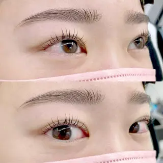 マツエク・マツパ アイブロウ Lino me. かとうのマツエク・マツパデザイン