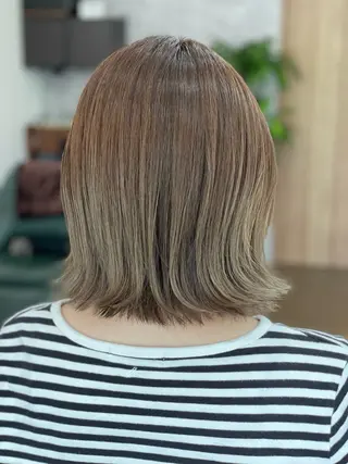 ミディアム カラー Snaly カラー特化ページのヘアスタイル