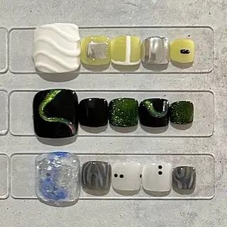 ネイル PU＋ON. nail works所属・Jr.nailist ayaのネイルデザイン
