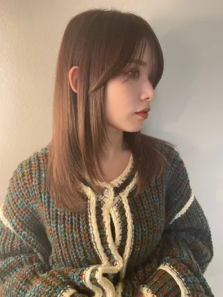 セミロング cocoluana(ココルアナ)所属・韓国風ヘア専門 🇰🇷Noaのヘアスタイル