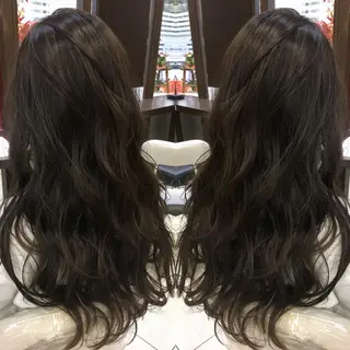 ロング カラー 寺内 紳悟のヘアスタイル