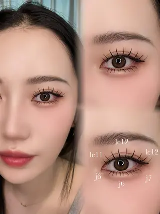 マツエク・マツパ KKS Beauty村上のマツエク・マツパデザイン