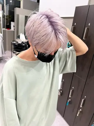 ショート カラー メンズ Via officialのヘアスタイル