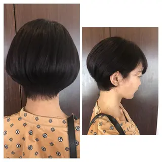 ショート やまぐち まりんのヘアスタイル