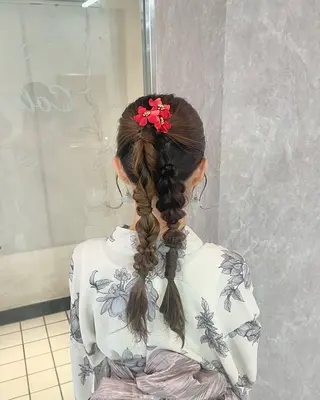 ヘアアレンジ belle / anna🎀のヘアスタイル
