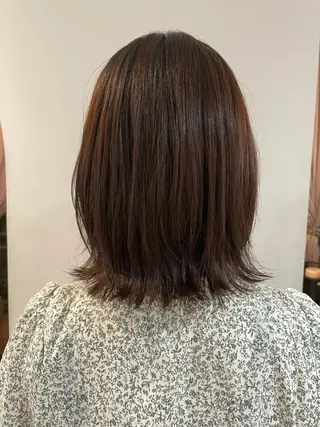 ミディアム Null 表参道所属・岩下昂世/ ハイトーン/デザインのヘアスタイル