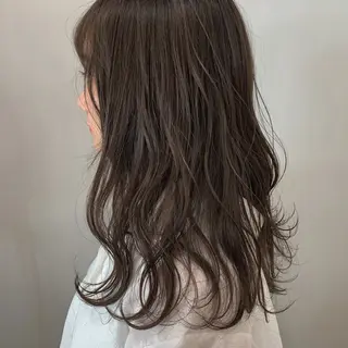ロング カラー 竹内 風舞のヘアスタイル