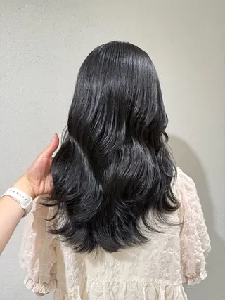ロング カラー 🌿透明感カラー🌿 sayu／恵比寿のヘアスタイル