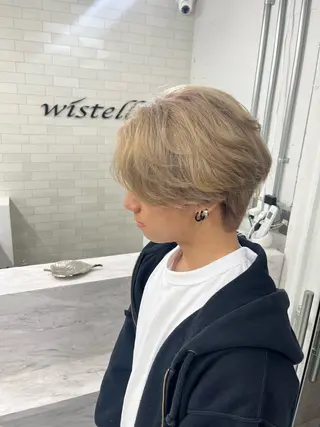 メンズ wistell渋谷所属・🌠ルイ🌠 ブリーチモデル募集中のヘアスタイル