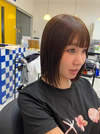 ショート 86futureshair所属・岡田 麻矢のヘアスタイル