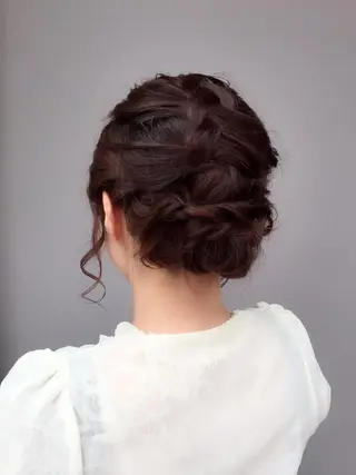 ヘアアレンジ 韓国ヘア✨グレージュ カラーasamiのヘアスタイル