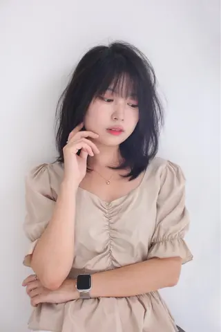 ミディアム La fith hair rond 立川店所属・kyosuke 透明感カラーのヘアスタイル