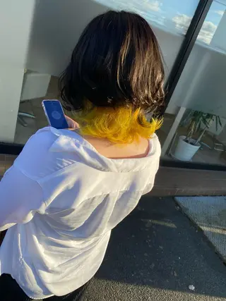 ミディアム 🇰🇷韓国風顔周り NANAMI🇰🇷のヘアスタイル