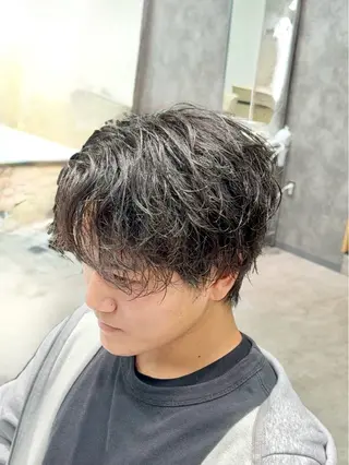 メンズ ✂️曲がる縮毛矯正✨ MEN'S/髪質改善のヘアスタイル