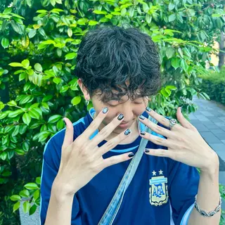 メンズ 鎌倉/メンズ/外国人 風パーマ/ﾐﾕｳのヘアスタイル