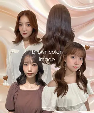 カラー AO所属・RISAKO 艶髪モテヘア🎀府中のヘアスタイル