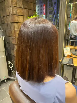 カラー 韓国ヘア/銀座/ 艶髪/ウチダのヘアスタイル