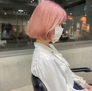 ショート カラー レイヤーカット/ルー ツカラー/EMIRIのヘアスタイル