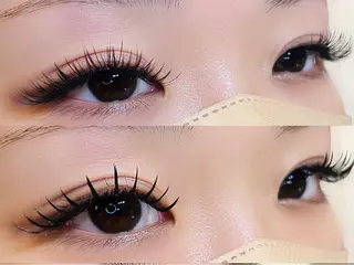 マツエク・マツパ オーロラ所属・AURORA RINAのマツエク・マツパデザイン