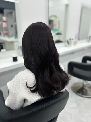 ロング カラー 🤍レイヤー/顔周り /hirari🤍のヘアスタイル