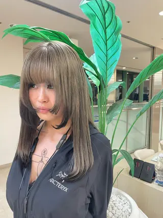 ロング カラー 暖色レイヤー 🥀REIRIのヘアスタイル