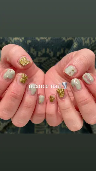 ネイル 淡色ネイル 🎀moeのネイルデザイン