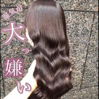 セミロング カラー 縮毛矯正/ 髪質改善/浅見拓哉のヘアスタイル