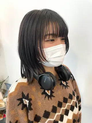 ミディアム HIROKI ” stylistのヘアスタイル