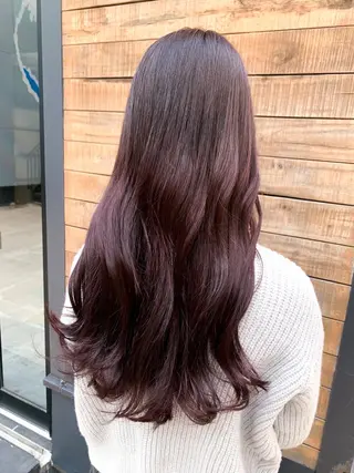 ロング カラー ヘアアレンジ yuka .のヘアスタイル