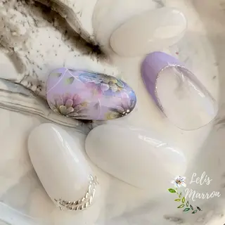 ネイル Lelis Marron所属・岸 侑李のネイルデザイン