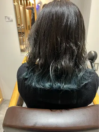 ミディアム カラー Ka naのヘアスタイル