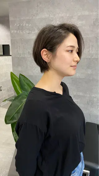 ショート 似合わせカット 岩滿のヘアスタイル