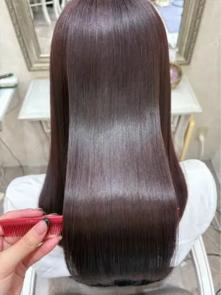 ロング 梶  睦🌟 髪質改善  縮毛矯正のヘアスタイル