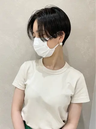ショート 渡 汐音のヘアスタイル