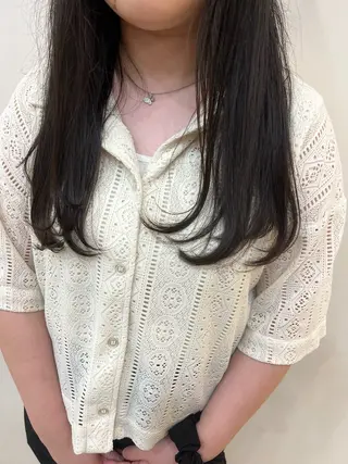 セミロング bon hair  &make DEW山田店所属・いまい しずかのヘアスタイル