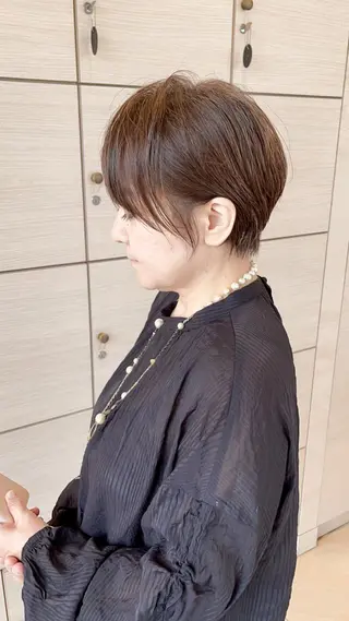 ショート りきまる けんとのヘアスタイル