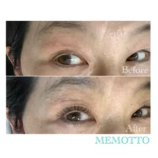 マツエク・マツパ MEMOTTO CHIHIROのマツエク・マツパデザイン