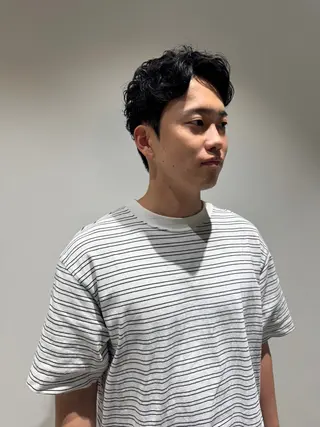 ショート パーマ メンズ 大宮メンズカット かほのヘアスタイル