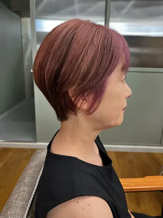 ショート ROSSO Hair&SPA 香椎宮前店所属・SHIINA 香椎宮前店のヘアスタイル