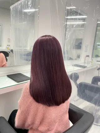 ロング ️💕淡いハイトーン 💕︎︎ひかるのヘアスタイル