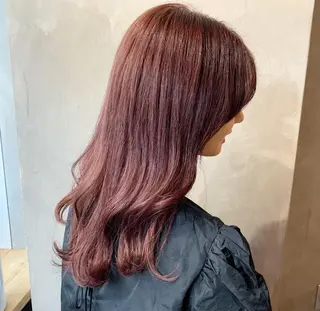 セミロング カラー friity所属・🕊️ HONOKAのヘアスタイル