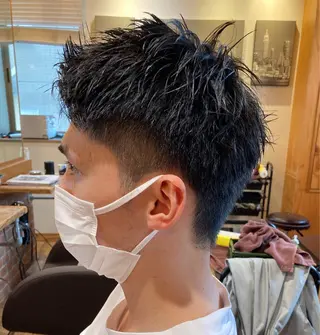 ショート 菊地 優斗のヘアスタイル