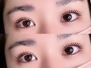 マツエク・マツパ M3 NAIL,EYELASH AND EYEBLOW【エムスリー】所属・M3【エムスリー】 yume🤎🪄のマツエク・マツパデザイン