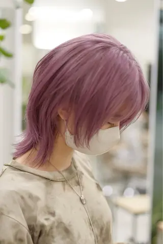 ショート カラー パーマ ⭐️ボブ/ショート りゅうしんのヘアスタイル